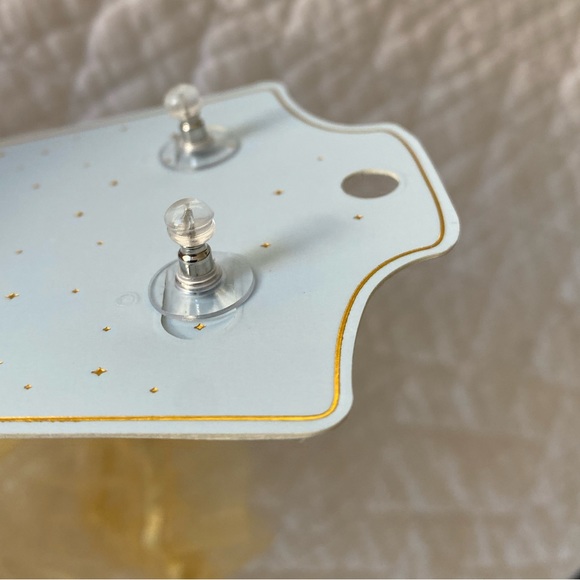 Eye Candy Pineapple Sparkling Dangle Post Back Earrings - Picture 2 of 4